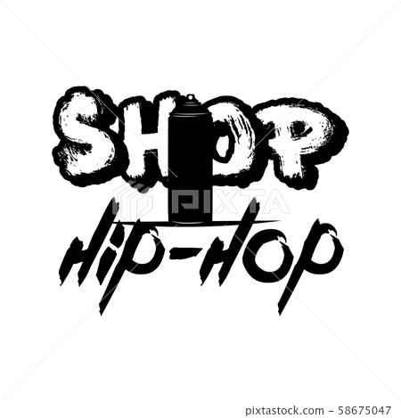 Vector logo for hip hop clothing store, things 58675047