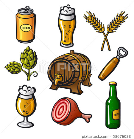 beer drinks icons beer drinks icons 58676028