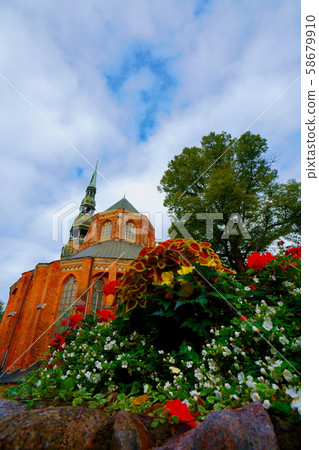 Latvia Riga Old Town St. Peter's Church 58679910