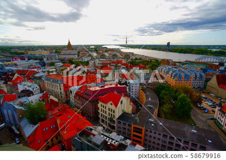 拉脫維亞里加世界遺產古城 58679916