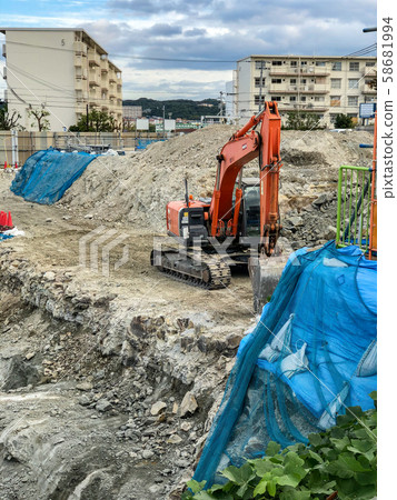 Building Construction Site Building Construction Site 58681994