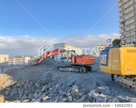 Building Construction Site Building Construction Site 58682001