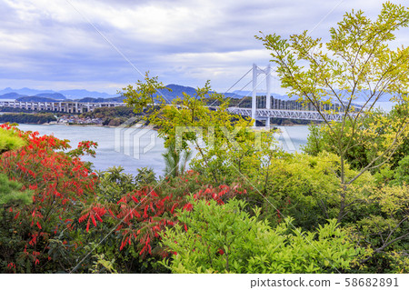 Mt. Miwa Observatory (Seto Ohashi Bridge) Mt. Miwa Observatory (Seto Ohashi Bridge) 58682891