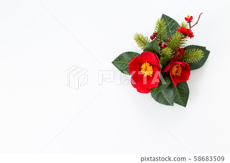 茶花（人造花） 58683509