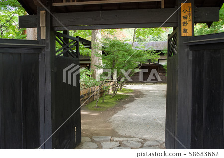 Samurai Residence Gate Kakunodate 58683662