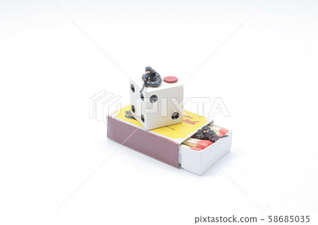 a mini of Sniper figure on the object a mini of Sniper figure on the object 58685035