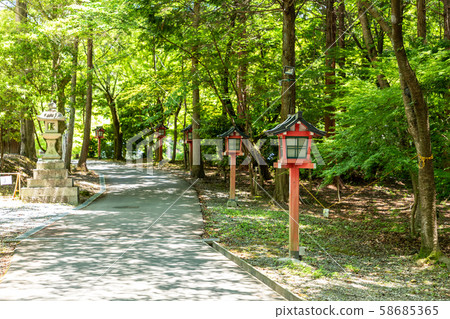Oharano Shrine approach Oharano Shrine approach 58685365
