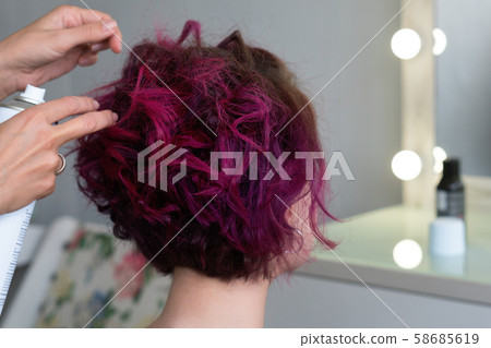 Textured Curls Hairdo Textured Curls Hairdo 58685619