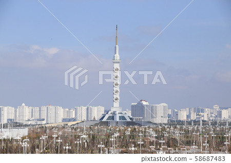 土庫曼斯坦阿什哈巴德市 58687483