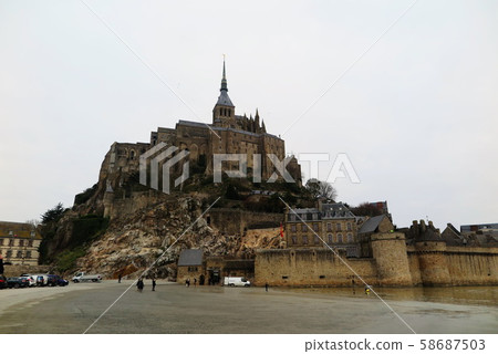Mont-St-Michel, a French World Heritage Site 58687503