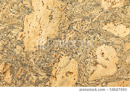 Close-up of cork acoustic insulation lagging for floors and walls Close-up of cork acoustic insulation lagging for floors and walls 58687893
