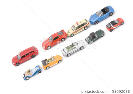 toy car on white close up toy car on white close up 58692088