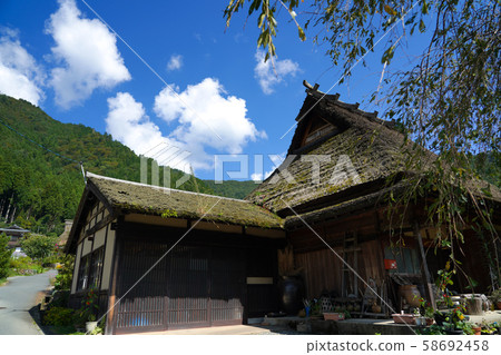 Traditional thatched roof house in Miyama-cho, Kyoto Traditional thatched roof house in Miyama-cho, Kyoto 58692458