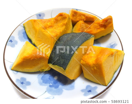 Pumpkin raw cut 58693121
