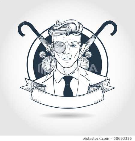 Sketch british man 58693336