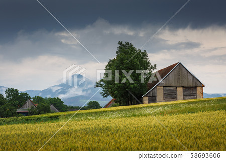 Turiec region, Slovakia. Turiec region, Slovakia. 58693606