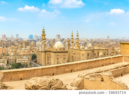 Mosque Sultan Hassan in Cairo Mosque Sultan Hassan in Cairo 58693714