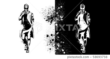Vector men models Vector men models 58693738