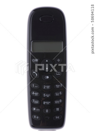 phone on white background phone on white background 58694118