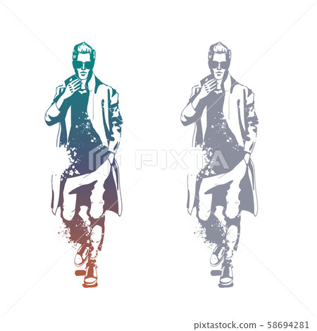 Vector men models - Stock Illustration [58694281] - PIXTA