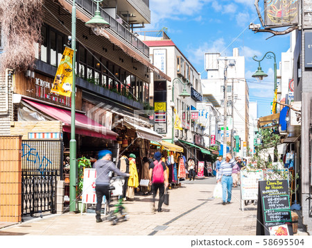 Nanaibashi Street following Tokyo's Kichijoji Inokashira Park 58695504