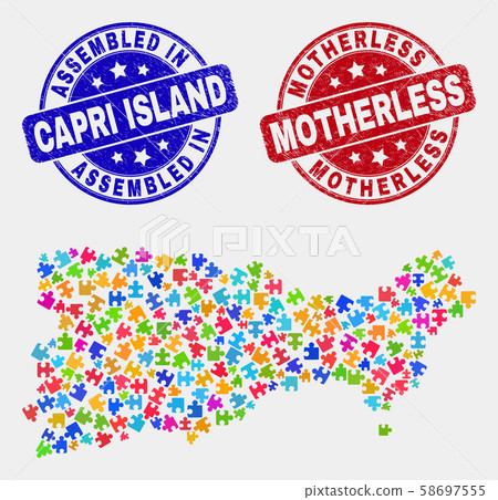 Module Capri Island Map and Distress Assembled and Motherless Watermarks Module Capri Island Map and Distress Assembled and Motherless Watermarks 58697555