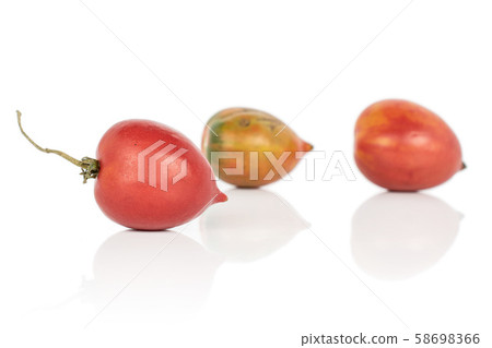 Fresh tomato de barao isolated on white 58698366
