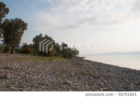 View of Galilee sea . Kinneret 58701881