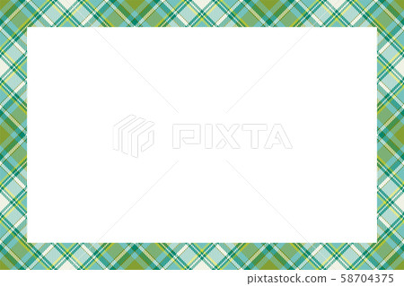 Vintage frame vector. Scottish border pattern-插圖素材 [58704375] - PIXTA圖庫