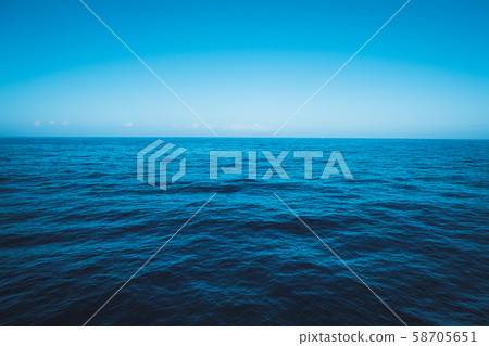 seascape, ocean horizon and blue sky seascape, ocean horizon and blue sky 58705651
