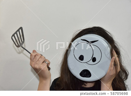angry emoji painted on the bottom of the angry emoji painted on the bottom of the 58705698