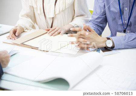 Architecture office meeting Architecture office meeting 58706013