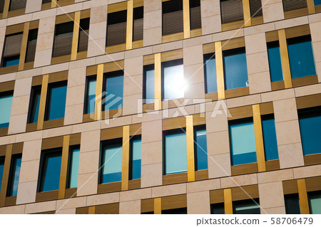 modern building facade - office real estate 58706479