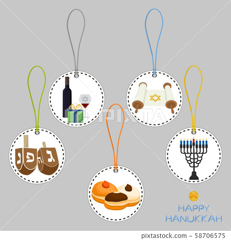 Vector illustration for Hanukkah is big Jewish Vector illustration for Hanukkah is big Jewish 58706575