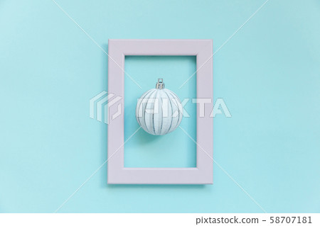 Simply minimal composition winter objects ornament Simply minimal composition winter objects ornament 58707181