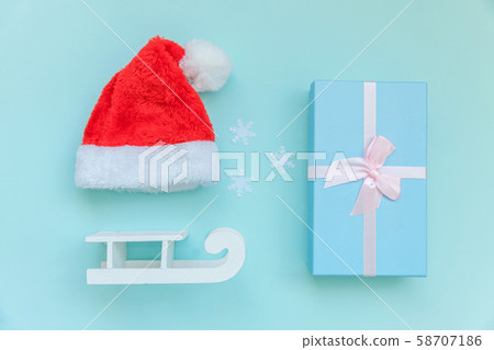Simply minimal composition winter objects ornament Simply minimal composition winter objects ornament 58707186