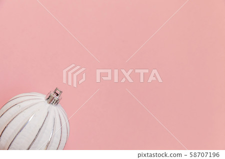 Simply minimal composition winter objects ornament 58707196