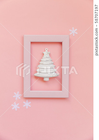 Simply minimal composition winter objects ornament Simply minimal composition winter objects ornament 58707197