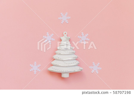 Simply minimal composition winter objects ornament Simply minimal composition winter objects ornament 58707198