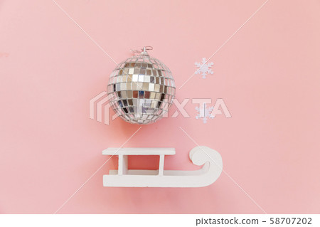 Simply minimal composition winter objects ornament Simply minimal composition winter objects ornament 58707202