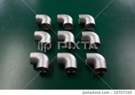 Stainless steel elbow piping 58707589