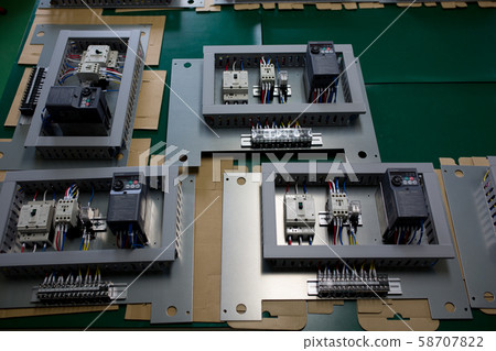Control panel production Control panel production 58707822