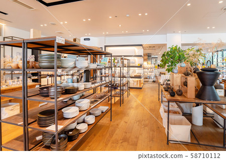 Shopping mall interior image 58710112
