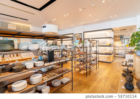 Shopping mall interior image 58710114