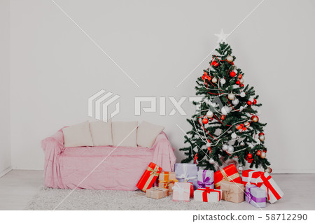 Green Christmas tree sofa new year winter gifts decor Green Christmas tree sofa new year winter gifts decor 58712290