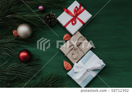 Christmas tree new year gifts decor decoration holiday winter Christmas tree new year gifts decor decoration holiday winter 58712302