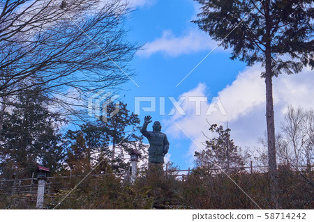 Sa玉縣秩父市三條神社的日本武青銅像 58714242