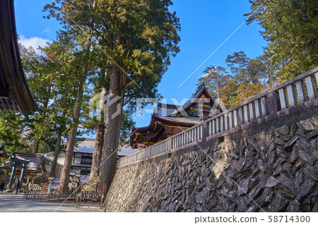 Sa玉縣秩父市三峰神社的聖樹和禮拜堂 Sa玉縣秩父市三峰神社的聖樹和禮拜堂 58714300