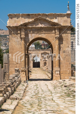 Jerash, antique city near Amman Jerash, antique city near Amman 58715726
