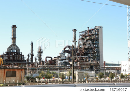 Ukishima factory area plant Ukishima factory area plant 58716037